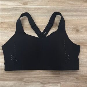 Lululemon Black Sports Bra with Racerback Design